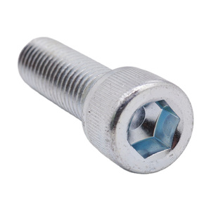 Vis à tête hexagonale DIN912 en acier au carbone, boulon Allen, placage zinc bleu-blanc pour fixation de moules de machines - Product Image 3