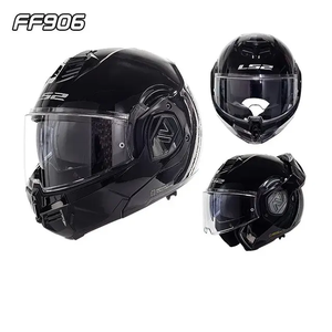 Casco de Motocicleta Modular LS2 con Certificación ECE/DOT, Doble Visor Abatible, Lente Integrada, Cierre Rápido FF906 - Product Image 2
