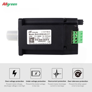 DC48V ออลอินวันไดร์เวอร์เซอร์โวมอเตอร์แบบรวม 750W/1000W 2.4/3.2Nm 3000RPM พัลส์ RS485 CANopen หุ่นยนต์อุตสาหกรรม - Product Image 3