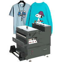 Imprimante DTF Locor I3200 XP600 sans bordure 60 cm pour T-shirts, machine de transfert thermique, imprimante à film PET, machine à secouer la poudre, sans découpe