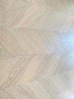 Parquet en bois à motifs irréguliers en forme de feuille, parquet en bois à motifs hexagonaux