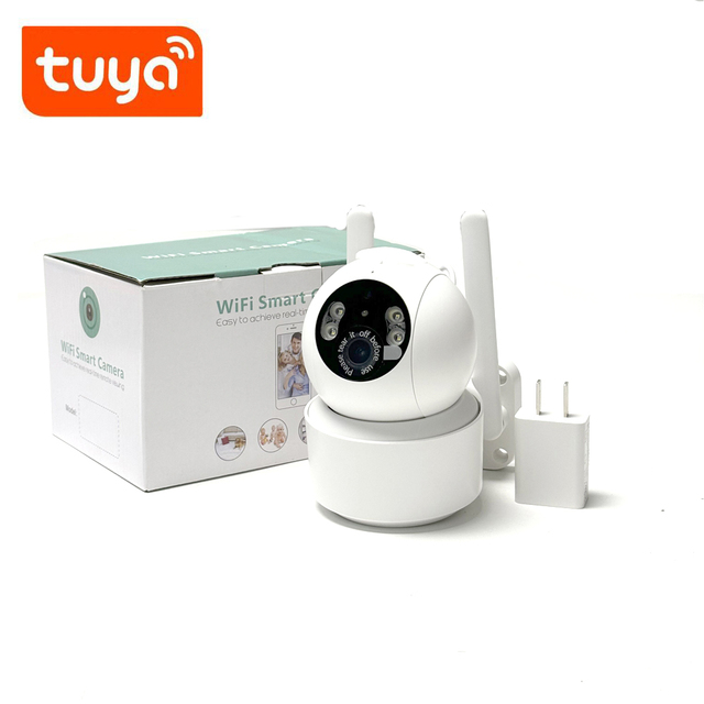 Tuya 1080P Hd Waterproof Outdoor Smart Home Security Wireless Ptz Ip Cctv Camera De Surveillance Camara De Seguridad Wifi