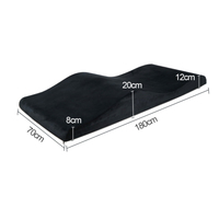 Surmatelas Confortable en Mousse à Mémoire de Forme pour Table d'Esthétique, Surmatelas Courbé pour Lit à Cils, Surmatelas pour Table d'Extension de Cils