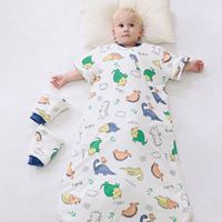 Sac de couchage pour enfants 3,5 Tog en coton biologique, différentes tailles, de la naissance à 4 ans