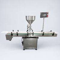 Machine de remplissage de liquides SINBON haute précision, remplisseuse automatique à piston pour bouteilles de 250 ml, pour sirop, crème, miel, lait, eau, semi-automatique
