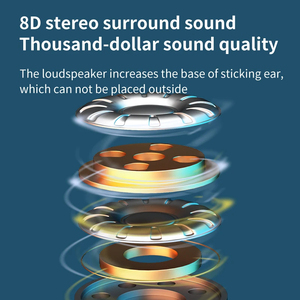 Fones de Condução Óssea Sem Fio Bluetooth, Fone de Ouvido Esportivo VG06 à Prova d'Água e Suor, para Fitness e Ciclismo, com Alto-Falante e Cartão TF - Product Image 4