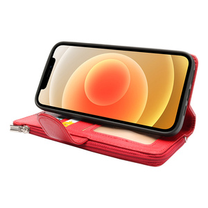 <span class=keywords><strong>Pochette</strong></span> de luxe pour téléphone portable, sacs à fermeture éclair, étui portefeuille pour <span class=keywords><strong>iPhone</strong></span> 15 14 <span class=keywords><strong>13</strong></span> 12 11 Pro Max <span class=keywords><strong>Mini</strong></span> 7 8 X XS XR Plus - Product Image 5