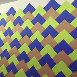 لوحة رسائل سداسية الشكل من اللباد الملون ثلاثية الأبعاد للبيع بالجملة من المصنع، ملصق حائط خلفي عازل للصوت وديكور - Product Image 4