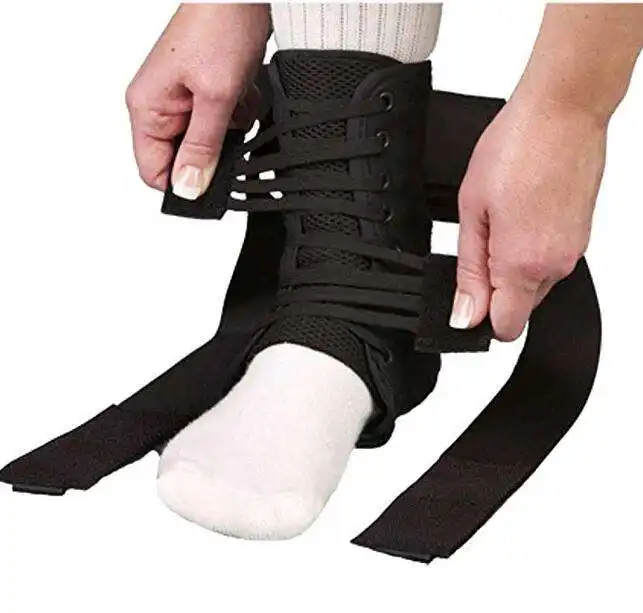 Adjustable orthopedic ankle brace lace up ankle support belt Ankle Pain Sprain Guard Strap brace