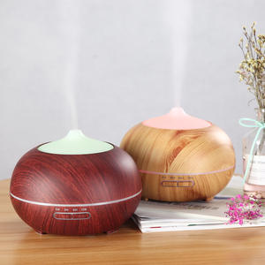 Difusor de Aromaterapia Clásico con Acabado de Madera, Humidificador Ultrasónico de 400 ml, Funcionamiento Silencioso, Alimentación por USB, para Uso Doméstico - Product Image 4