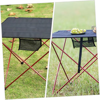 Table de camping pliable en gros, ultralégère et portable pour le camping, la randonnée, les pique-niques et les activités de plein air