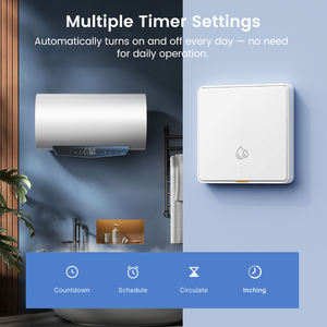 Interruptor WiFi Tuya para Calentador de Agua, RF433 20A, Unipolar, Temporizador de Cuenta Regresiva, Compatible con APP, Control por Voz, Alexa, <span class=keywords><strong>Google</strong></span>, UE, para 4000W - Product Image 4