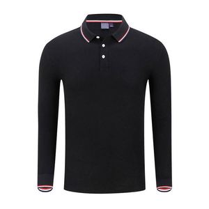 Camiseta de Manga Larga de Alta Calidad para Hombre con Logotipo Personalizado por Sublimación, Camisetas Polo Bordadas para Hombre - Product Image 3