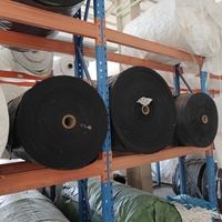 Rouleau de tissu tissé en PP vierge anti-UV, rouleau de toile laminée BOPP pour sacs de céréales, sacs ton, matière première en gros
