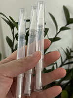 Stylos de maquillage personnalisés 3ml 5ml pour huile à cuticules, vernis à ongles, huile à lèvres, brillant à lèvres, stylo correcteur de maquillage, stylo de maquillage vide rotatif avec pinceau