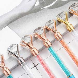 Customizable Crystal Diamond - Ideal Student Gifts & Promotional Ballpoint <b>Pens</b> for Branding - Product Image 3
