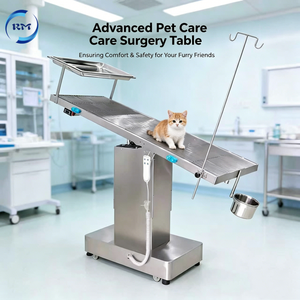 Mesa de Operaciones Veterinaria Integrada con Accesorios Auxiliares Multifuncionales para Cirugía en Centros Médicos de Mascotas - Product Image 1
