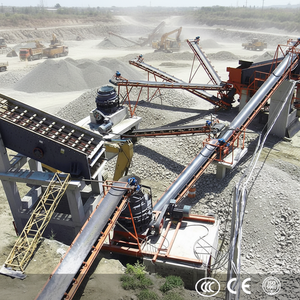 Usine de concassage de gravier minier, équipement de concassage de carrière, ligne de production de concassage de roches et de minerais - Product Image 1