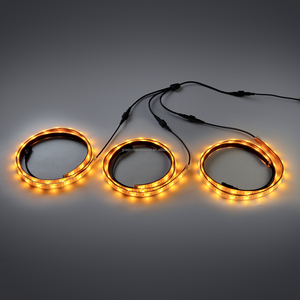 Kit di Illuminazione per Tende da Sole a 3 Strisce Tricolore con <span class=keywords><strong>LED</strong></span> Epistar, Grado di Protezione IP68, Telecomando, Materiale PVC per Tende da Sole a 180-270 Gradi e Uso Paesaggistico - Product Image 4