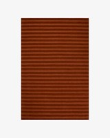 Coze Moderner Einfacher Französischer Stil Roter Handgefertigter 13mm Dicker Polypropylen-Unterlage Luxus Einfarbiger Wohnzimmer-Teppich-Set