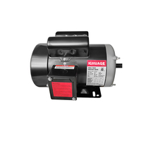 Moteur électrique à induction à usage général de haute qualité AC 115/230V 1.1kw monophasé 1.5 hp 1725rpm