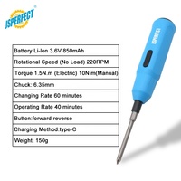 Nouveau sans fil mini tournevis alimenté par batterie