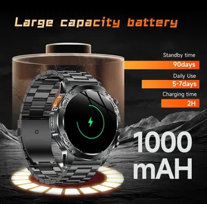Reloj Inteligente para Hombre Adulto 2025 con Batería de Super Capacidad de 1000 mAh, Pantalla Grande de 1.7 Pulgadas, Llamadas Bluetooth, Resistente al Agua IP68, Reloj Inteligente Deportivo - Product Image 2