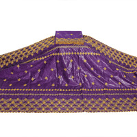 Tissu Bazin Riche Africain de Haute Qualité Imprimé Autrichien