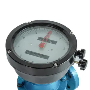 GN Asphalt Bitumen Fuel Oil High Temperature Oil Oval Gear Flow Meter