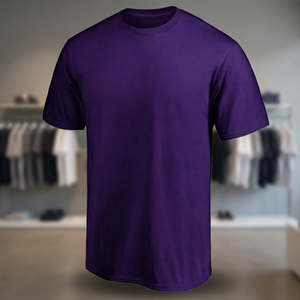 Camiseta de Hombre, 100% Algodón Jersey, 180 Gramos, Transpirable, de Secado Rápido, Manga Corta, Cuello Redondo, Corte Regular, Informal, con Logotipo Frontal - Product Image 1
