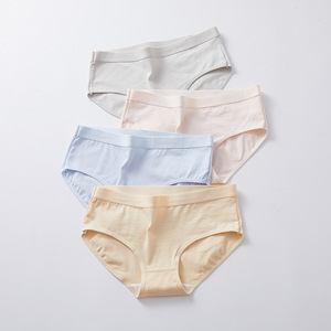 Ropa Interior de Algodón para Chicas, Estilo Hipster, Transpirable, Antibacteriana, para Uso Diario, Cintura Japonesa, Tipo Bikini para Estudiantes, Directo de Fábrica - Product Image 3
