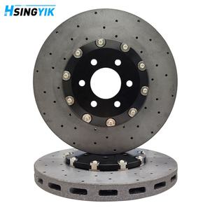 HSINGYIK Rotor de disque de frein arrière en Fiber de carbone céramique pour <span class=keywords><strong>Dodge</strong></span> <span class=keywords><strong>Viper</strong></span> <span class=keywords><strong>SRT</strong></span>-<span class=keywords><strong>10</strong></span> V10 OE 5290393AA mise à niveau 355MM à 360MM - Product Image 4