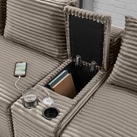 Ensemble de canapés modulaires en velours en forme de U moderne avec mousse haute résilience, design écologique et durable, fabriqué en Chine