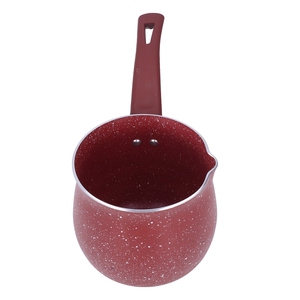 Casserole à lait en alliage d'aluminium antiadhésive, mini cafetière, casserole légère, casserole de cuisine rouge - Product Image 1