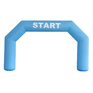 Waterproof Custom Design Outdoor Giant Advertising Arch Large Inflatable Arch With Led Light For Sale