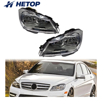 Phares HETOP W204 2012-2015 Classe C X204, phare avant OEM 2048204959 2048205059, système d'éclairage automatique pour Benz