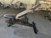 Banc de musculation réglable en acier pliable, chaise d'entraînement durable, équipement de fitness