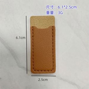 Étuis à ciseaux multicolores HR en cuir synthétique avec embouts de sécurité – Pochette de couture élégante et personnalisée pour artisans - Product Image 3