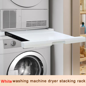 Support de rangement coulissant pour <span class=keywords><strong>machine</strong></span> <span class=keywords><strong>à</strong></span> <span class=keywords><strong>laver</strong></span>, porte-vêtements empilable, support de suspension dissimulé <span class=keywords><strong>au</strong></span>-<span class=keywords><strong>dessus</strong></span>, support de séchage empilable - Product Image 6