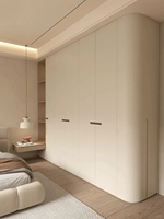 Panneau de placard imperméable anti-collision imitation bois |   Armoire et panneau mural durables pour l'aménagement de meubles de chambre à coucher