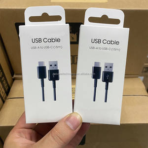 Vente en gros Original 1.5M Usb C Câble de date de charge rapide Type c Câble de chargeur de téléphone portable pour <span class=keywords><strong>Samsung</strong></span> S8 <span class=keywords><strong>S9</strong></span> S10 <span class=keywords><strong>Cordon</strong></span> de charge - Product Image 6