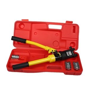 Pince à sertir hydraulique YQ-120A 10 AWG à entrée frontale, manuelle et portable, qualité industrielle - Product Image 1