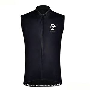 Chaleco de Ciclismo sin Mangas Personalizable y Colorido, Cortavientos para Bicicleta de Carretera, con Logotipo en el Dobladillo, Ajuste al Cuerpo, con Marca Personalizada - Product Image 1