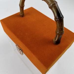 Coffrets cadeaux modernes de mariage en acrylique de poche Présentoir de friandises en gros pour les mariages - Product Image 5