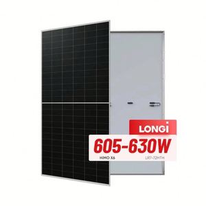 Nueva Tecnología LONGi Hi-MO X6 Max Explorer LR7-72HTH 605W 610W 615W Paneles Solares Mono HPBC con 22.8% de Eficiencia del Módulo - Product Image 1