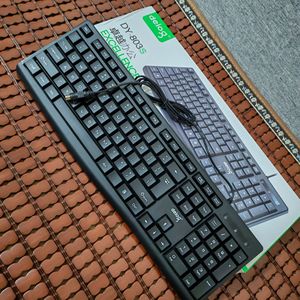 Deioq DY-803S 104 Keys <b>Wired</b> Full Size Membrane <b>Keyboard</b> Office Use - Product Image 4