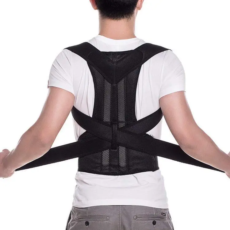 Einstellbarer Smart Back Posture Corrector Back Intelligenter Stütz gürtel Schulter trainings gürtel Korrektur Wirbelsäulen rücken