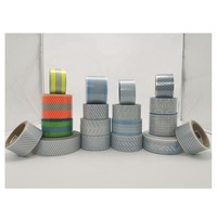 Ruban Réfléchissant en Tissu FR pour Pompiers EN469/EN20471, Ignifuge, Rétro-reflecteur Argenté en Coton Henghui CN;JIA, Couture HF501, 500cd/m, 50cm