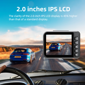Telecamera da 2 pollici <span class=keywords><strong>per</strong></span> visione notturna a doppia lente <span class=keywords><strong>per</strong></span> <span class=keywords><strong>auto</strong></span> con cruscotto 4K anteriore e 1080P <span class=keywords><strong>per</strong></span> retromarcia con controllo vocale WIFI GPS - Product Image 5