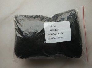 Precio al por mayor 110d / <span class=keywords><strong>2</strong></span> de las redes de niebla del pájaro del negro - Product Image 5